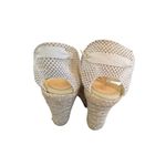 Cuple NWOB Snake Print D’Orsay Wedge Heels Size 41 Photo 3