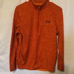 Under Armour  Burnt Orange Quarter-Zip Top Photo 0