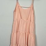 Talula  Peach Tiered Flowy Mini Dress Photo 8