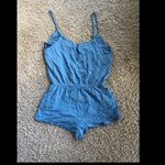 Forever 21  crochet lace trim romper Sz S Photo 2