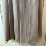 Jenny Yoo  Collection Ava Taupe Strapless Tulle Dress - Size 8 / Medium (Approx.) Photo 9