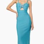 Elliatt  Rosemaire Bodycon Midi Dress - Teal Photo 0