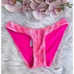 NWT Isabella Rose Pink Bondi Scoop Bikini Bottom Photo 1