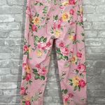 Ralph Lauren Pink Floral Straight Leg Pants Photo 1
