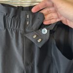 Athleta  Skyline Paper Bag Waist Dress pants paper bag waist Black size 6 Photo 5