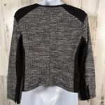 Eileen Fisher Jacket S | Tweed Zip-Up | Black White Grey | Pockets | MSRP $268 Photo 1