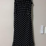 Petal and Pup  Francesca Midi Dress Size M Black Polka Dot Photo 1