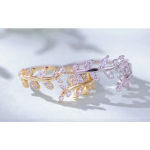 Boutique Sparkly‎ 5a Cz Leaf Ring | White Gold Plated Sterling Silver Photo 11