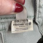 LC Lauren Conrad  Plus 14W Super High Rise Wildflower Wide Leg Cropped Green Photo 8