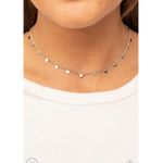 Paparazzi Cupid's Cutest Valentine Silver Necklace (519) Photo 0