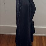 EXPRESS Black Long Sleeve beaded deep V-neck belted festival Wrap Romper siz XXS Photo 10