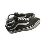 Vans Old Skool Grey Low-Top Lace-Up Unisex Sneakers Size Men 8 / Women 9.5 Photo 6
