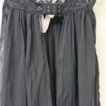 Victoria's Secret  Black Lace Belted Dress Photo 2