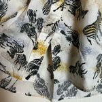 Diane Von Furstenberg Vintage  Zebra Shirt Button Front Safari
Size Large Photo 6