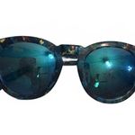 DIFF eyewear  Bella Polarized Sunglasses Oversize Gold & Tortoise Shell Designer Photo 0