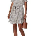 Madewell Tie Waist Mini Skirt XS Ditsy Wild Flower Field Prairie Cottage Art Photo 0