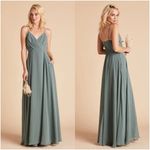 Birdy Grey  Kaia Chiffon Dress In Sea Glass Photo 0