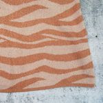 Anthropologie Cora Striped Glitter Shimmer Knit V-Neck Tank Top Women’s XL Photo 7