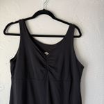 Kuhl Dress Womens Large Black Sleeveless Tank Travel Active Stretch Midi Summer Photo 1