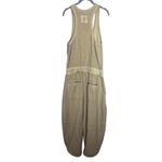 Free People FP Movement Timko Onesie Size Medium Tan Barrel Leg Relaxed Jumpsuit Photo 9