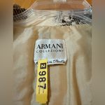 Armani Collezioni Button Front Blazer Jacket Cuffed Sleeves Flared Hem READ Sz 2 Photo 5