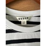 Boden White/Black Breton Striped Jersey Mini T Photo 7