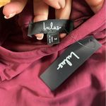 NWT Lulus Classic Elegance Plum Chiffon Sleeveless Mock Neck Maxi Dress Purple Size M Photo 7