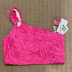 Michael Kors  Vibrant Pink Zebra Bikini Top Photo 0
