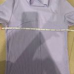 Aritzia Wilfred Meline Mock Neck Crop Top (Size M) Purple Size M Photo 8