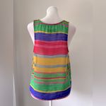 Show Me Your Mumu  Semi-Sheer Multicolored Cropped Tank Top Photo 3