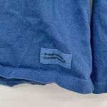 Life is Good Merry Woofmas dog santa hat blue crusher tee women size medium Photo 3