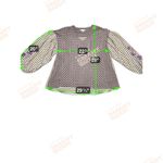 easel Anthropology Los Angeles Boho Tan Gingham Embroidered Sleeve Top Womens Sm Photo 6