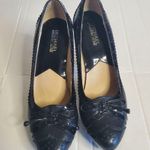 Michael Kors 𝅺Michael lolita oxford black platform pumps size 8.5 Photo 2