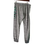 PINK - Victoria's Secret  Gray Tropical Palm Leaf Logo‎ Jogger Sweatpants - Large Photo 5