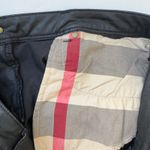 Burberry  Brit Westbourne Skinny Ankle Pants Faux Leather Zip Button  5-Pocket 32 Photo 8