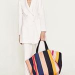 ZARA Ivory White Double Breasted Satin Trimmed Tuxedo Blazer Jacket Size S NWT Photo 11