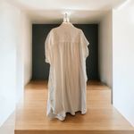 Universal Threads Universal Thread White Swim Coverup with Long Sleeves Photo 1