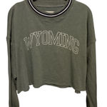 American Eagle  Oversized Cropped
Wyoming sweatshirt size xs Photo 0