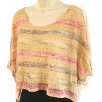 American Eagle  Outfitters Women's High-Low Lace Overlay Top Size Large Photo 3