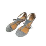 Splendid  Light Blue Suede T-Strap Sandals – Size 6.5 Photo 2