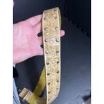 Mudd Vintage Y2K  Belt Floral Printed Leather‎ Studded Grunge Womens M/L Photo 5