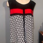 Roz & Ali  Elegant Black and red patterned blouse top tank woman’s size XL Photo 0