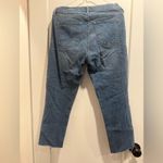 Gap Real Straight Blue Ankle Cropped Jeans Size 30 Photo 1