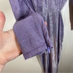 Bronx and Banco Amara Lilac Purple Maxi Cutout Gown in Size XL US 10 Sexy Sparkle Photo 6