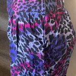 Decree  Cheetah print shorts with elastic waist pull on & pockets womens Photo 4