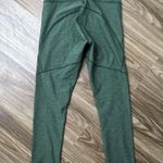Outdoor Voices  Size S 7/8 Length Warm Up Leggings Hunter Green Space Dye Stretch Photo 8