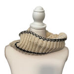 Wild Fable Women's Cream and Black Striped Knit Cowl - One Size - NWT Photo 0