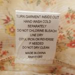 Current Air 💕💕 Smocked Flutter-Sleeve Blouse ~ Micro Floral Print Large L NWT Photo 7