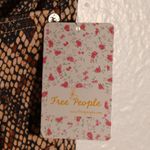 Free People NWT High Waist Denim Leggings Snakeskin size 26 Photo 10