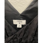 Cushnie  Black Leopard Print Dress Photo 4